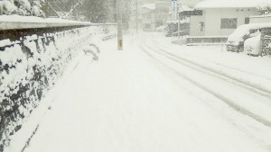 雪の長崎